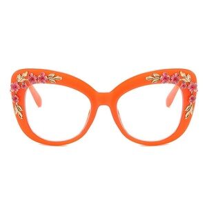 Orange Fashion Glasses